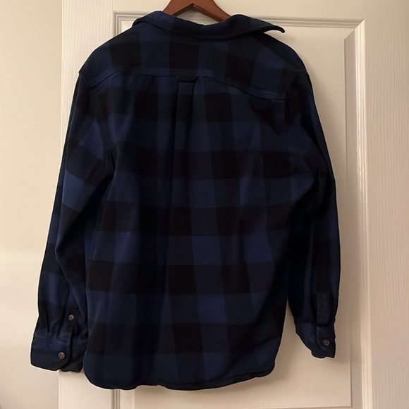 Men’s Blue & Black Jachs Flannel Shacket - Picture 4 of 4